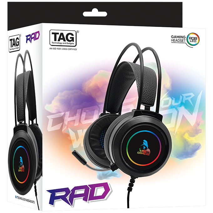 TAG GAMING HEADPHONE RAD