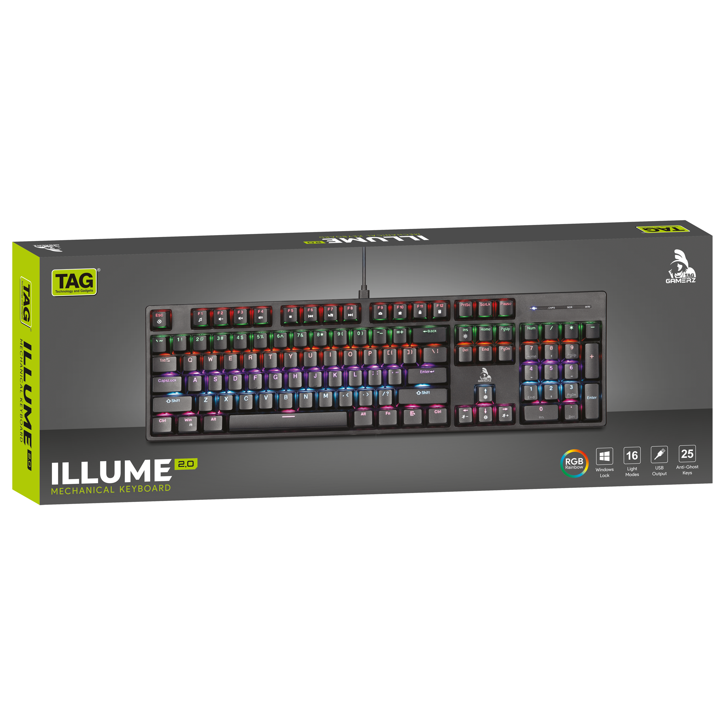 TAG GAMERZ Illume 2.0 Mechanical